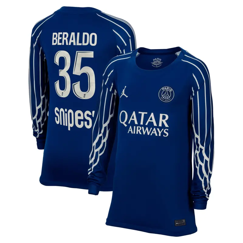 psg-jordan-fourth-stadium-shirt-2024-25-long-sleeve-kids-with-beraldo-35-printin-202708574-35 Categories | Paris Saint-Germain Merchandise at PSG Store