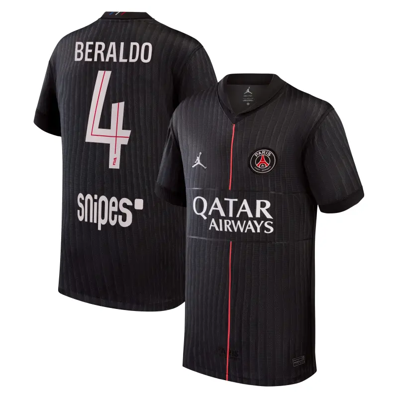 psg-jordan-fourth-stadium-shirt-2025-26-kids-with-beraldo-4-printing-203607160-04 Categories | Paris Saint-Germain Merchandise at PSG Store
